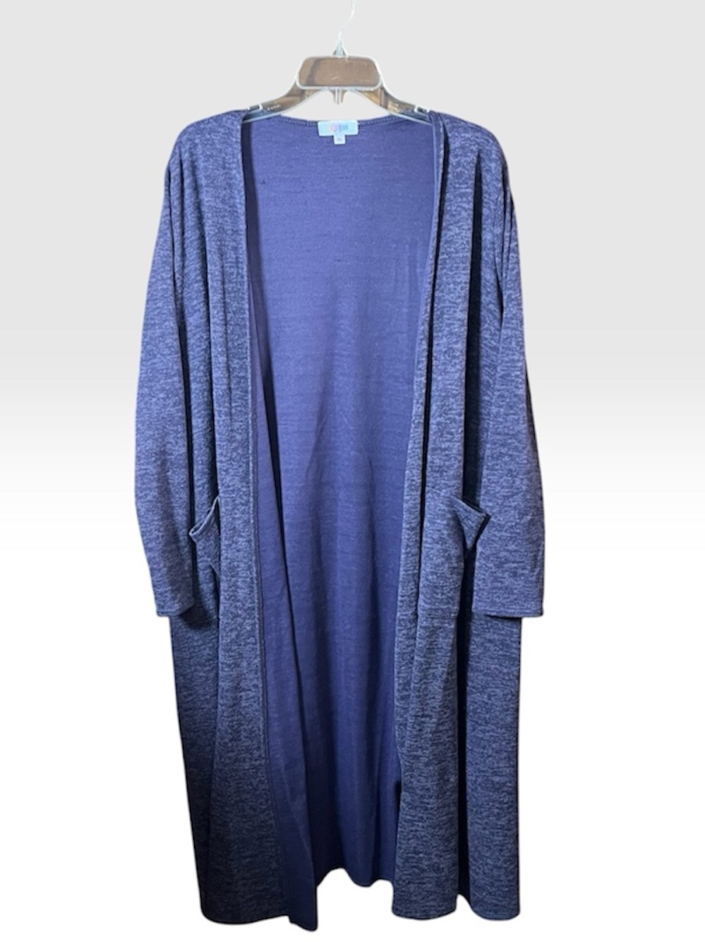 LuLaRoe Purple Open-Front Long Cardigan Sweater - Women size XL